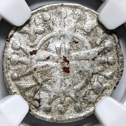 Raymond V France Provence NGC AU 50 Silver Denier Knights Templar Crusader