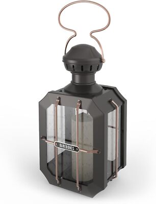BAREBONES Box Candle Lantern Black ONE 20230030001000 LIV
