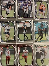 9 Lot 2022 Absolute Football  Rookies