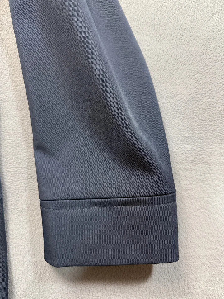 Trench coat azul Giovanni Scarano Napoli tamanho 50 - Imagem 2 de 4