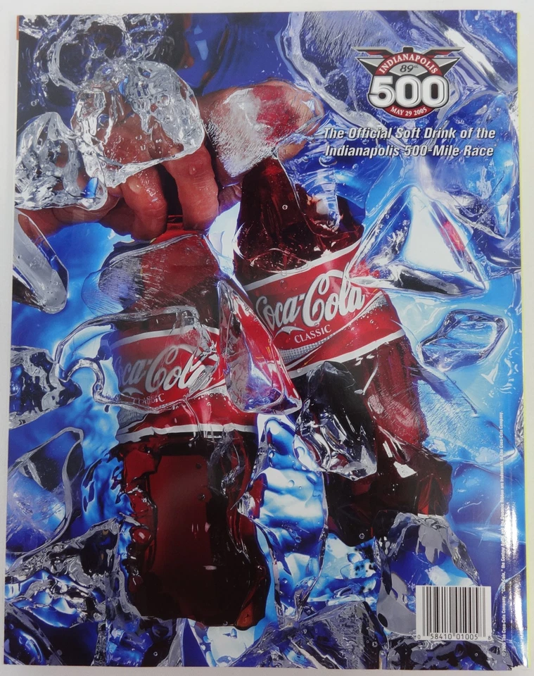 Set 5 Indy 500 Program 2005 2009 Wheldon Castroneves Penske Ganassi Andretti - Image 3 of 4