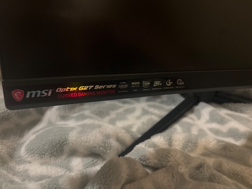 MSI G27CQ4 27" 2560 x 1440 WQHD @ 165Hz Curved Gaming Monitor - Picture 2 of 3