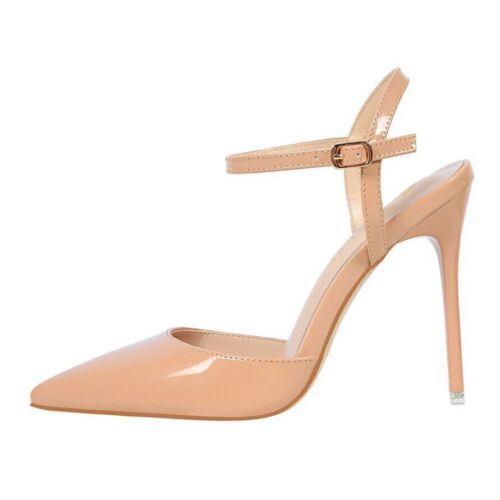 Women Pointed Toe High Heels Slingback Sexy Pumps Sandals Stilettos Party Shoes - Picture 15 of 31