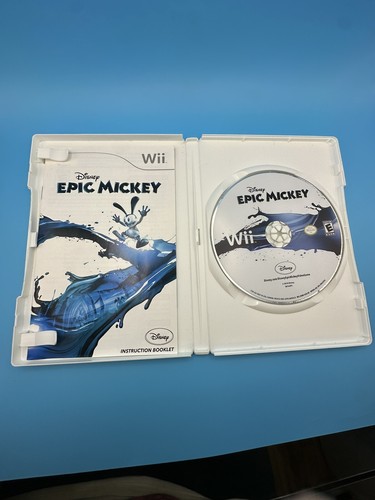 Disney Epic Mickey Nintendo Wii - Complete CIB - Picture 2 of 3