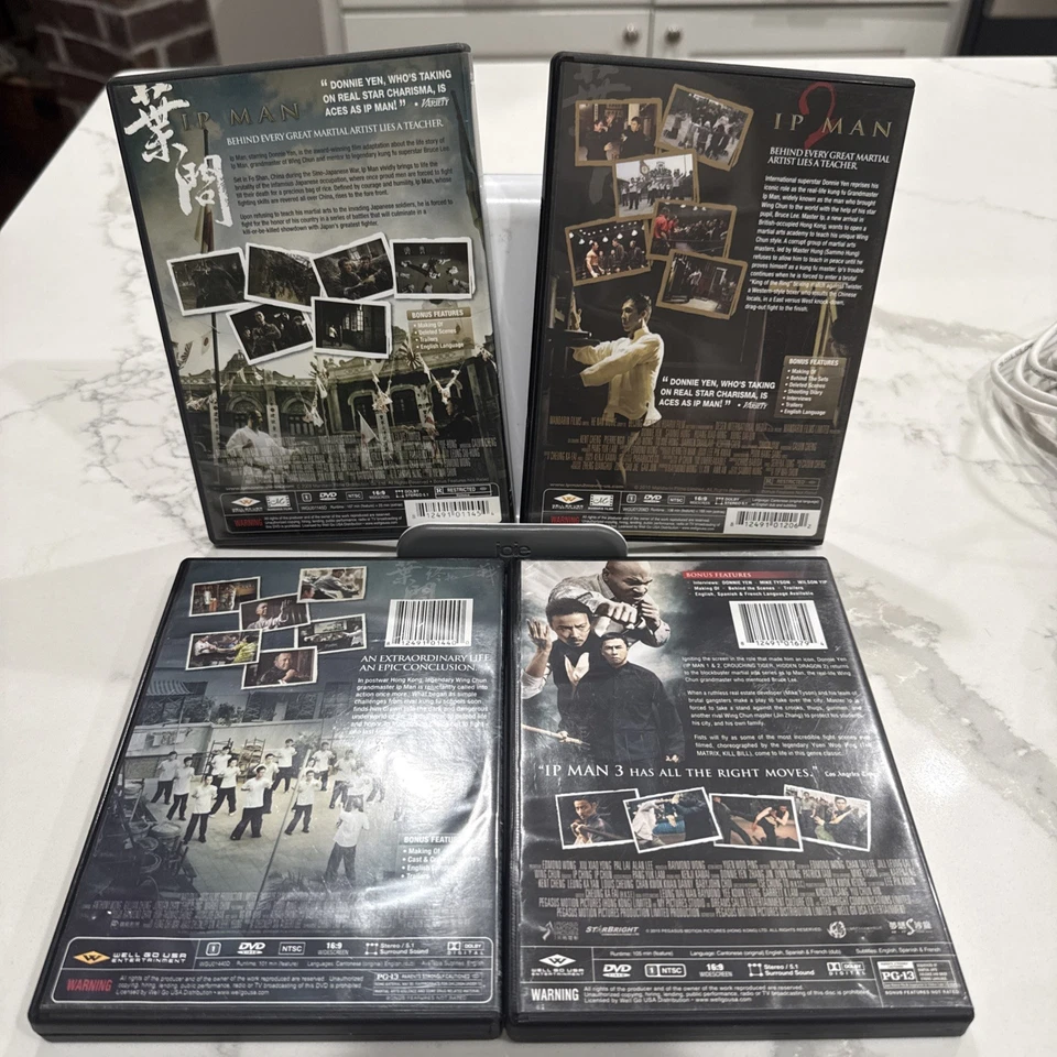 Ip Man 1 - 3 Trilogy + THE FINAL FIGHT - 4 Movie Bundle! Free Shipping! (DVD) - Image 2 of 4