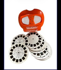 Tyco View-Master 3D Lighted Viewer 1991 Tested Working Vintage