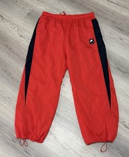 NIKE AIR Y2K Windbreaker Track Pants Mesh Lined Drawstring Ankle XL NEW RARE