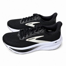Brooks Ghost 17 Black Grey White Black 1204311B090 Women  s Size 7 Running Shoes