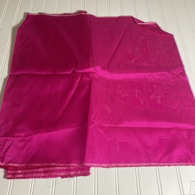SILK fuchsia FABRIC 8 Yards x 22 Inches Wide or 288 Inches x 22 Wide