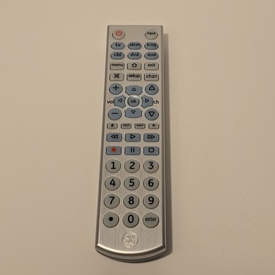Genuine 33712 GE 6 Device Backlit Universal Remote Control OEM Big Button 