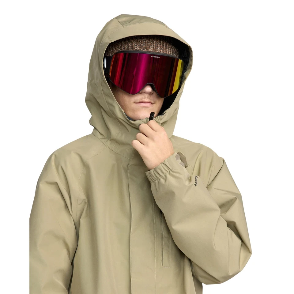 Volcom Dua Insulated Gore-Tex Men's Winter Jacket, Moss Green, X-Large - Image 3 of 4