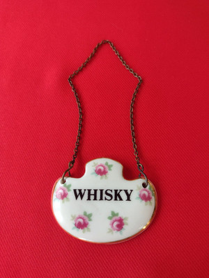 2x Vintage Decanter LABEL WHISKY + Sherry ROYAL ADDERLEY  Great Gift UK seller