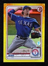 2020 Bowman 1st Edition Yellow Foil 24/75 Cole Winn #BFE-107 10dl