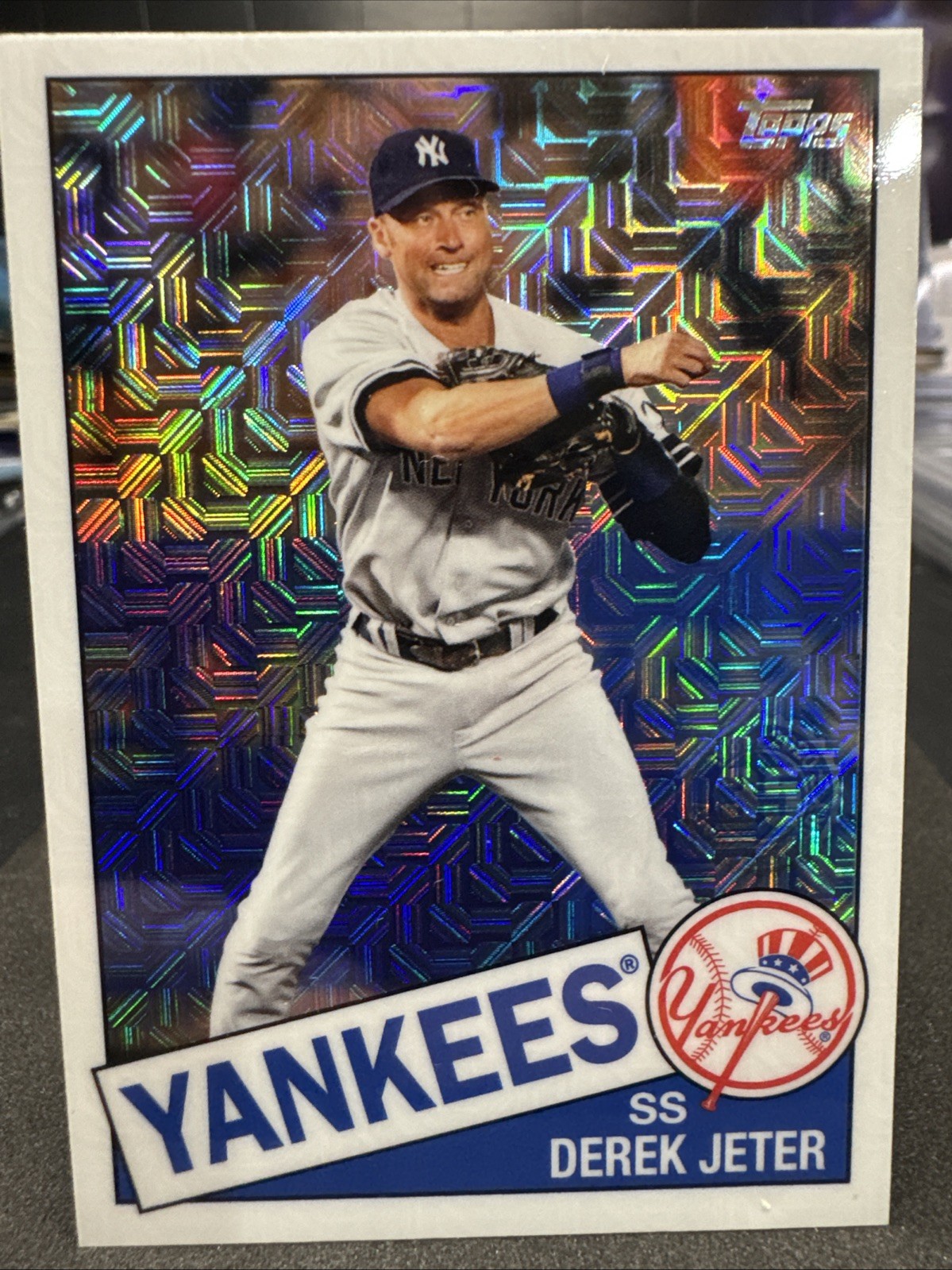 2020 Topps Update #CPC-2 Derek Jeter 1985 Topps Chrome Silver Pack (SS)