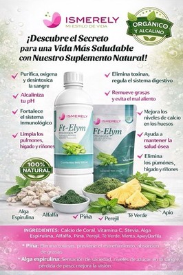Ismerely Ft-Elym DTX-OXÍGEN 2 Pack oxígeno Polvo y oxígeno Líquido 