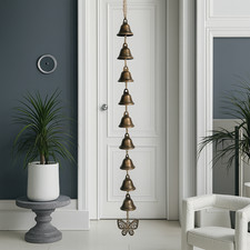 Metal Wind Chime with Chain – Outdoor Garden Patio Hanging Bell Decor