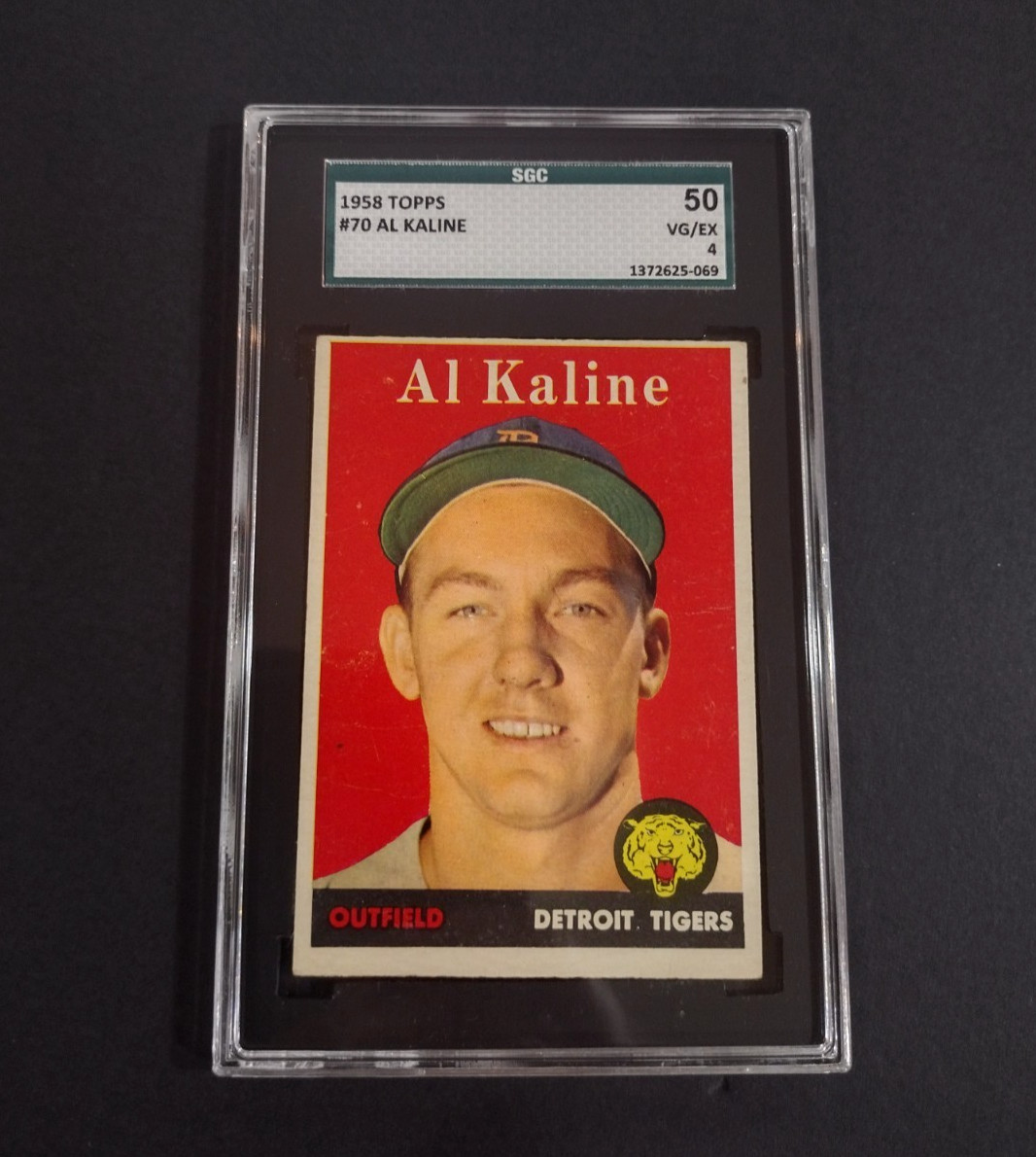 1958 TOPPS AL KALINE  #70  SGC 4