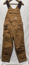 Carhartt Relaxed Fit Brown Duck Bib Overalls ...