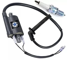 For HONDA Rincon 680 TRX680FA FGA 2006-2014 Ignition coil & Spark Plug Wire Cap