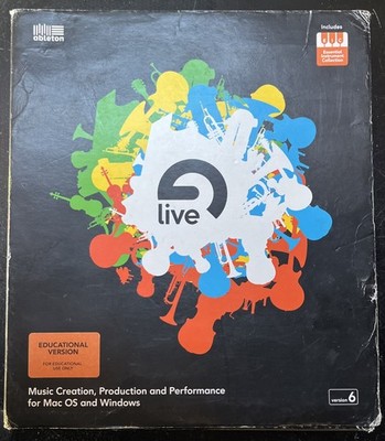 Ableton Live 6 EDUCATIONAL Version / Music Creation & M-Audio (Max OS & Windows)
