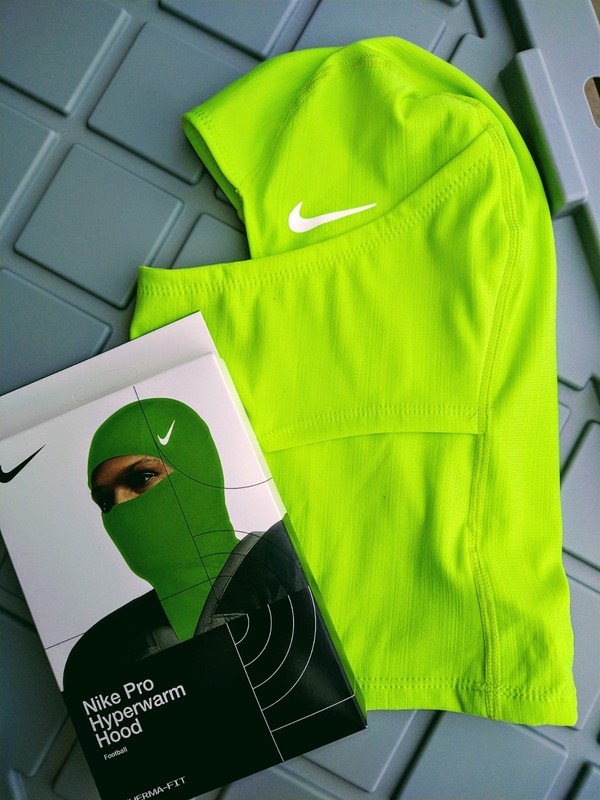 Nike Pro Hyperwarm Hood SHIESTY Mask / Balaclava Ski Masks ~ Lime Green • NIB