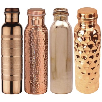 Ayurvedic Pure Copper Water Bottle Container Vessel Leak Proof Health Benefits