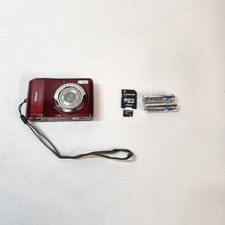 Nikon COOLPIX L20 10MP Digital Camera Red Tested A+ New Batteries 2GB SD Card