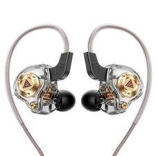 Wired Gaming Headphones IEM Earphones with 1DD  QKZ ENZO in Ear Monitor, HiFi ...