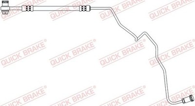 Quick Brake Bremsschlauch 96.019X für AUDI SEAT SKODA VW