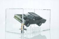 Vitrine Mit StäNder FüR Lego Speed Blocks - SchüTzt Vor Staub Und Uv-Strahlung