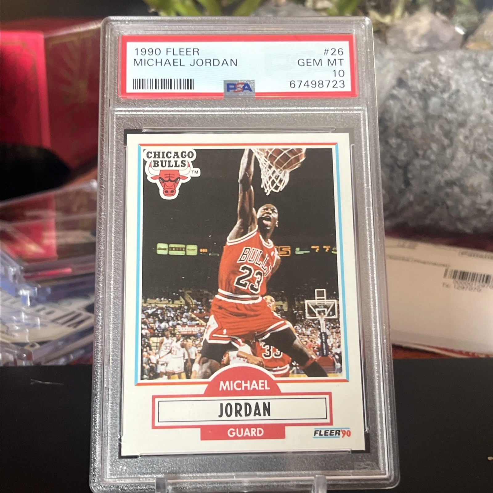 Michael Jordan trading card