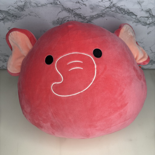 Squishmallows Pink Elephant | Evelyn | 12 Inch Plush