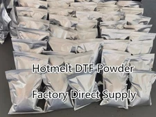 DTF Powder for  DTF Printing 2.2lb Adhesive White Premium fine powder
