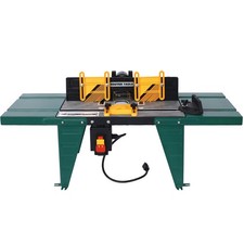 Electric Benchtop Router Table Wood Working Tool Green/Black