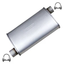 Stainless Steel Exhaust Center Muffler fits: 2010-2017 Equinox Terrain 2.4L