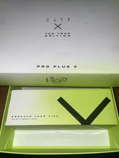 3 New Rare Vice Golf PRO PLUS SHADE X Limited Edition Ball YELLOW WHITE 10 Year