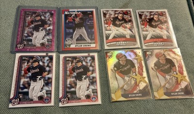 Dylan Crews Rookie Card Lot