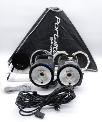 Elinchrom D-Lite RX 4 400ws AC Powered Studio Flash Set Of Two