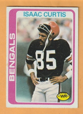 Isaac Curtis Cincinnati Bengals 1978 Topps #185 San Diego State Aztecs