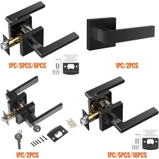 Entry Lever/Passage/Privacy Door Handle Dummy Door Lever 1PC/2/5/6/10PCS