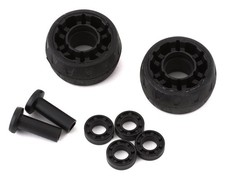 Arrma Vorteks Wheelie Bar Wheels Black High-quality Rubber-Tired Wheel ARA320629