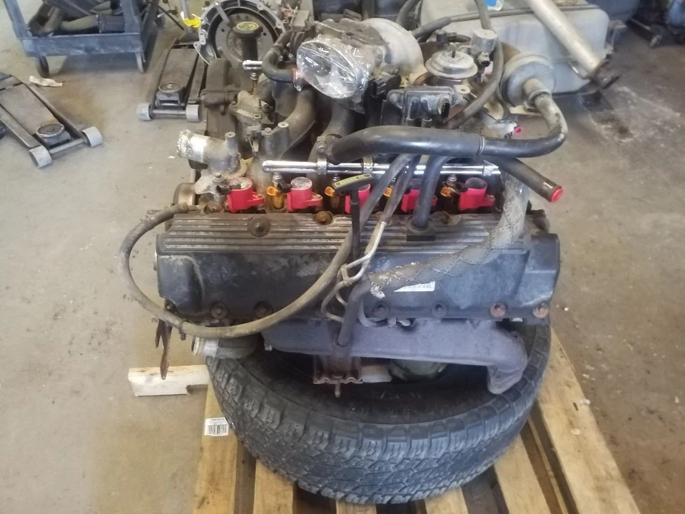 6.8L Engine Assembly - VIN S 8th Digit | Fits 1998-1999 Ford F250 F350 E350 267K - Image 3 of 4