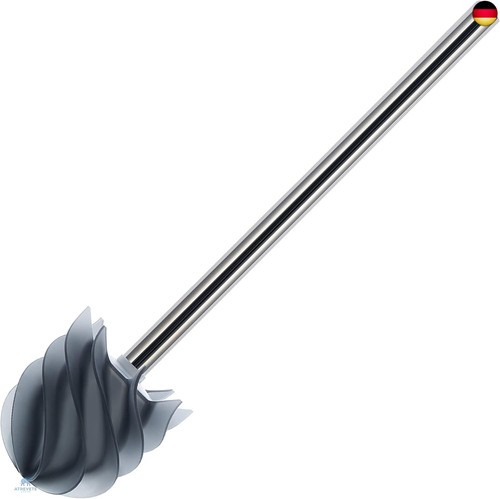 LOOMAID Silikon WC-Bürste mit Lotuseffekt ? Made in Germany ? Ersatz Klobürste,