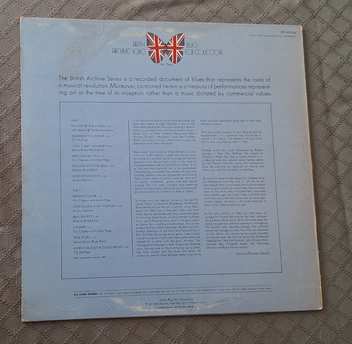 Savoy Brown Blues Band Archive Series Vol. 2 RCA/VICTOR LSP4455(e) Vinyl LP - Picture 2 of 8