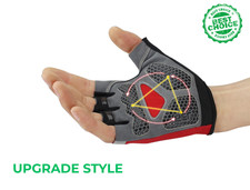 Gym Gloves Fitness Training Fingerless Bodybuilding Cycling anti Slip Breathable