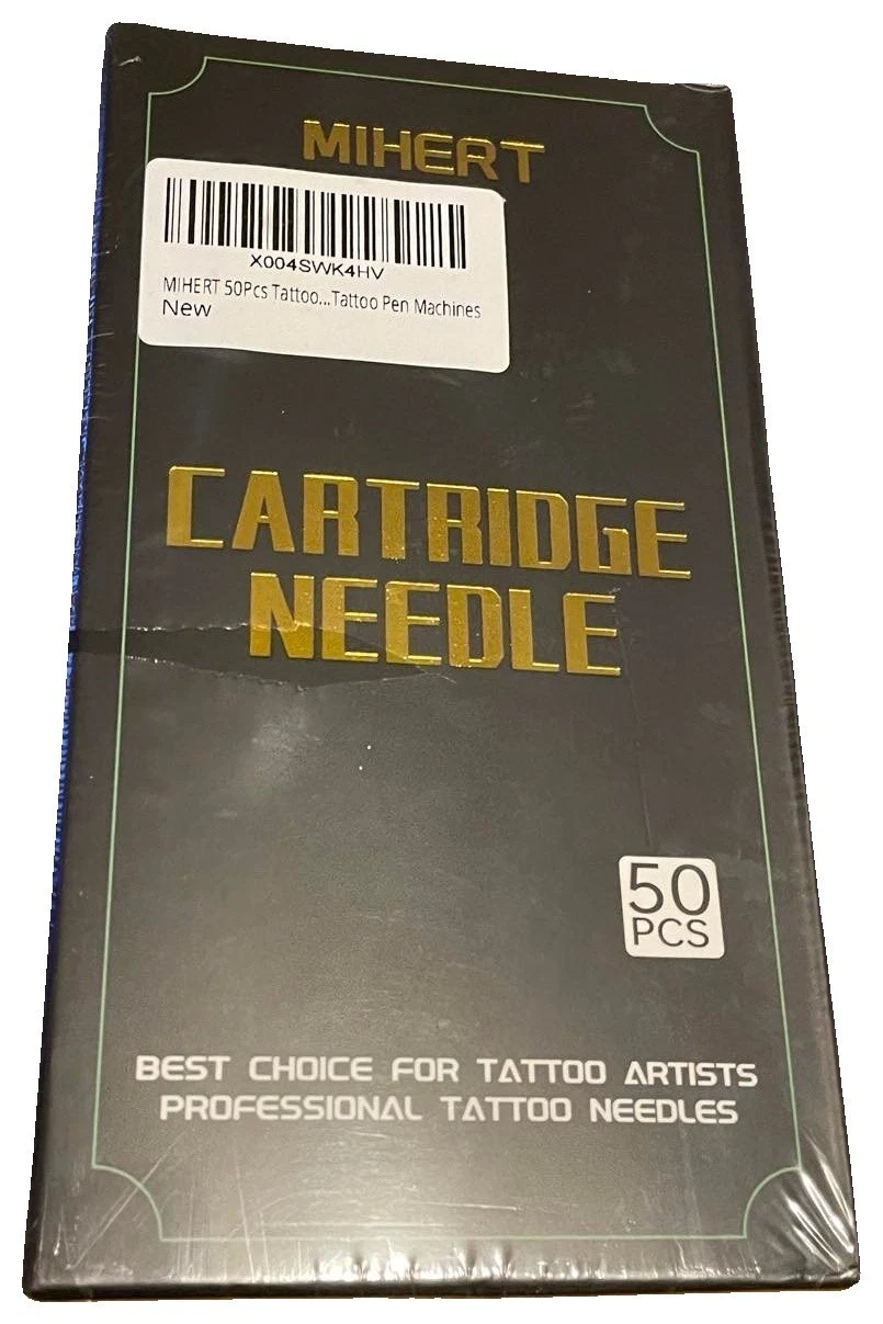 Tattoo MACHINE BUNDLE MIHERT 50PCS Tattoo Needle Cartridges P155/P807 - product detail image 3