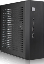 Mini ITX HTPC Case,Sff Small Form Factor Mini-Tower PC Case 0.6Mm SPCC Computer