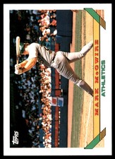 Mark McGwire 1992 Topps #100 Athletics MLB READ FREE SHIPPING AutographDen