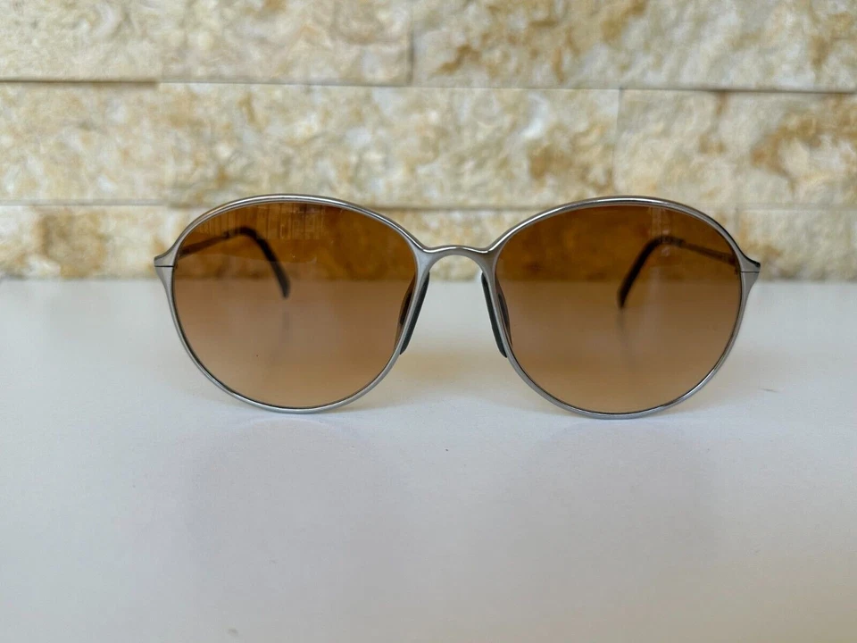 GAFAS DE SOL VINTAGE CARRERA PORSCHE DESIGN 5652 71 HECHAS EN ALEMANIA METAL AÑOS 80 NOS Foto 3 de 4
