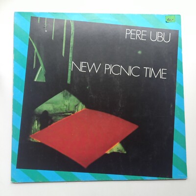 LP 1979 Pere Ubu New Picnic Time Chrysalis  6307 678- David Thomas- Deutsche Pr.